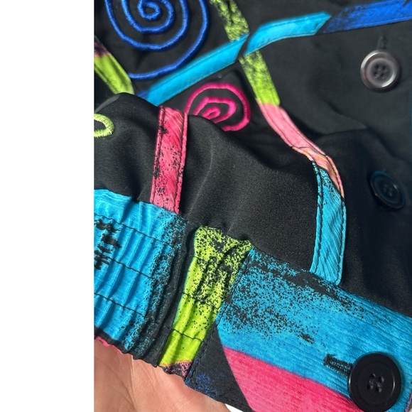 Vintage art to wear retro 80’s bomber Jacket 12 - Picture 10 of 16